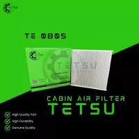 FILTER CABIN / FILTER AC / CABIN AIR FILTER TETSU TE 0805 | HONDA : JAZZ (2003 ~ 2007), CITY (2005 ~ 2008) / SUZUKI : SWIFT, APV, ERTIGA / TOYOTA : ALL NEW AVANZA (2012), VELOZ (2012), AGYA / DAIHATSU : GRAN MAX, LUXIO, NEW SIRION, AYLA, ALL NEW XENIA.