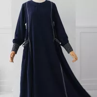 Gamis Safira Navy by Al Haura