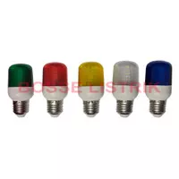 Lampu blitz / Lampu signal strobo kedap kedip e27 flash lamp Merah Red