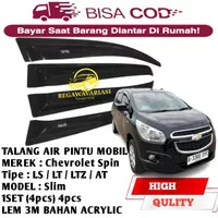 talang air mobil chevrolet spin LS LT LTZ AT model slim 1set 4pcs