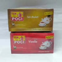 TEH CAP POCI VANILLA / MELATI 30 GRAM (2 GRAM x 15 KANTONG) - TEH CELUP ORIGINAL - LANCER STORE HEMAT