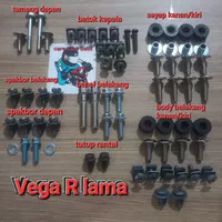 baut fullset body vega r lama/ baut lengkap body yamaha Vega R Lama