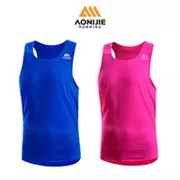 Aonijie FM5188 Running Sleeveless Tank Top - Baju Lari Pria Olahraga