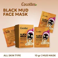 Yooyee Sachet Cocottee Black mud Face Mask BPOM / Brightening Peel Off