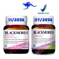 Blackmores Folate 90 Tablets Folic Acid 500mg Vitamin Asam Folat