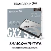 TEAM SSD 512GB T253X2512G0C101 (GX2 Series) Garansi Resmi