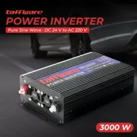 Power Inverter 3000 Watt Pure Sine Wave DC 12V/24V AC 220V SUNYIMA