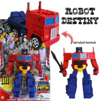 Mainan Robot destiny Mainan anak robot optimus prime bisa berubah jd mobil mainan mobil jadi robot anak