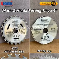 Mata Gerinda Potong Kayu 4 Inch 72T Kodenki Circular Saw Blade 4 72T