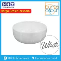 Indo Keramik Plain White Bowl 6.5 ( MK-6.5 RO ) Mangkuk Baso