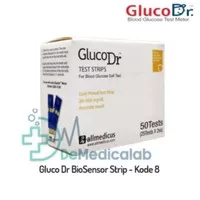 STRIP GULA DARAH GLUCO DR AGM 2100 GLUCODR AGM-2100 BIO SENSOR