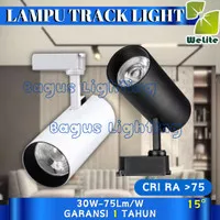 Lampu Rel Track LED Sorot Lampu Track Light Spotlight 30W Garansi