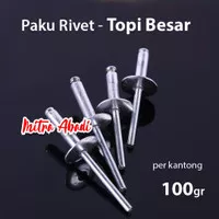 Paku Rivet Topi Besar / Paku Keling / Paku Tembak / Large Cap Rivets Nail