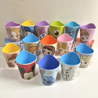 Gelas Cangkir Mug Karakter Kartun Anak Disney Rapunzel Ariel Lucu Unik