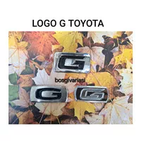 emblem logo G avanza G innova G fortuner / Logo type tipe G