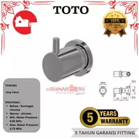 KRAN TANAM TOTO TX452SES STOP VALVE ( COLD ONLY )