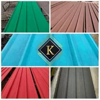 ATAP SPANDEK PASIR 0.45 MM PANJANG 4 METER / ATAP SPANDEX PASIR 0.45 MM / SPANDECK PASIR 0.45 MM / DISKON WARNA MERAH HIJAU BIRU COKLAT HITAM SPANDEK PASIR 0.45 0,45 MM UNTUK ATAP BAJA RINGAN 0.75 0,75 1MM 1 MM 0.70 0,70 0.65 0,65 PRIMA INTI TRUSS / TASO