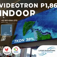 Videotron P1,86 Indoor - Layar Besar - TKDN - TERMURAH!!