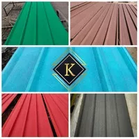 ATAP SPANDEK PASIR 0.45 MM PANJANG 6 METER / ATAP SPANDEX PASIR 0.45 MM / SPANDECK PASIR 0.45 MM / DISKON WARNA MERAH HIJAU BIRU COKLAT HITAM SPANDEK PASIR 0.45 0,45 MM UNTUK ATAP BAJA RINGAN 0.75 0,75 1MM 1 MM 0.70 0,70 0.65 0,65 PRIMA INTI TRUSS / TASO