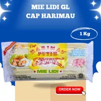 Mie Lidi Medan / Mie Gomak GL Cap Harimau 1 kg - Mie Lidi Putih