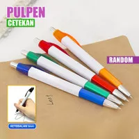 Tseloop-A94 Pulpen Plastik 1MM Pen Promosi Segi Empat / Pena Cetekan Pulpen Alat Tulis Kantor dan Sekolah Pulpen Souvenir Carinex