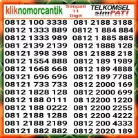 Nomor cantik simpati 11 Digit kartu perdana simpati 11 Digit Telkomsel