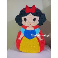 Pinata Pukul Motif Princess Snow White Disney Perlengkapan Pesta Ultah