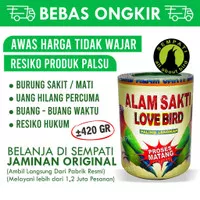 PAKAN BURUNG LOVEBIRD ALAM SAKTI