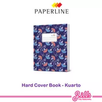 Paperline Buku Hard Cover Quarto/Kwarto 100 Lembar