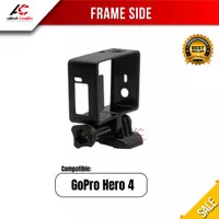 Frame Side Plastik for kamera Gopro Hero 3 4 cover case mounting mount