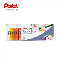 pentel oil pastel fabric fun PTS 15