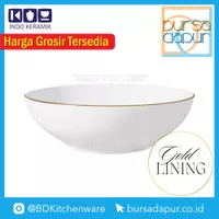 Bursa Dapur Indo Keramik Gold Lining Single Bowl 17.2 cm (MK-17.2A)