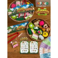 HEPIKIDO jajan pasar pretend play jual beli jajan pasar mainan edukasi belajar proses jual beli dengan cara yang sangat seru dan tidak membosankan mengenalkan jajan pasar ke anak anak cocok untuk kado anak dan souvenir ultah