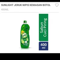 Sunlight 400ml botol sabun cuci piring