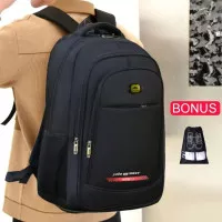 Tas Ransel Laptop Pria BONUS Tas Sepatu Ransel Pria Tas Sekolah Sma Tas Punggung Polo Winner 1332