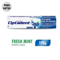 Pasta Gigi Ciptadent Maxi 12 Plus Fresh Mint 190g