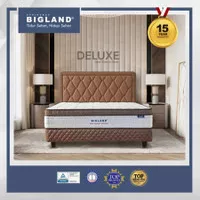 Spring Bed Bigland Plushtop DELUXE/Matras Pocket Spring 3Z T-30