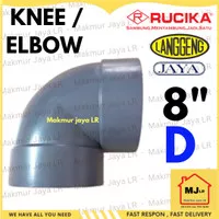 KENI 8 KNEE 8 inch D PVC Elbow L 90 derajat Knie Kenie 8 dem - D