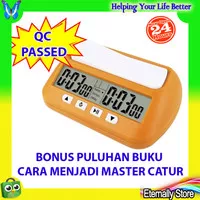 Jam Catur Digital Chess Timer Catur Time Percasi Fide