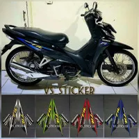 STRIPING MOTOR HONDA REVO FIT FI 2016 2017 LIST BODY STANDAR