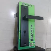 BELOCCA Handle Kunci pintu rumah Besar BLACK Hitam FE370 Stainless