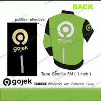 Jaket Gojek GARUDA Size Jumbo Big Size Ukuran Besar Logo Baru Terbaru