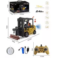 RC CAR FORKLIFT - MAINAN TRUK FORKLIFT REMOTE CONTROL ANAK EDUKATIF