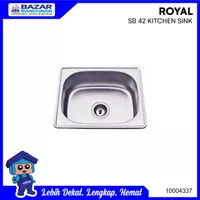 SINK / BAK CUCI PIRING ROYAL SB 42 / SB42 / SB-42 STAINLESS STEEL