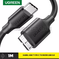 Kabel USB C to Micro USB Tipe-C untuk WD My Passport HDD Hard Disk