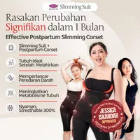 [Jedar Approved] Kozui Slimming Suit Jaco Korset Pelangsing Pasca Melahirkan Normal Sesar Postpartum Corset