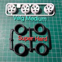 Tamiya Mini 4WD Part - Velg Medium (Low Profile) - Loose New Part