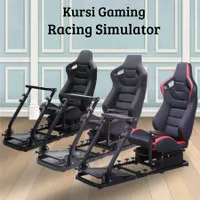 Kursi Gaming Simulator Racing Cockpit Game Balap Stand Driving Wheel