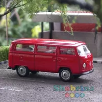 Diecast Miniatur Mobil Murah - Volkswagen - VW COMBI - Welly 1/60