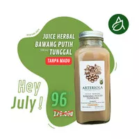 Jus Bawang Putih Tunggal Arteriola, Jahe Merah,Lemon,Vinegar,Herbal Jus,Garlic Juice, Natural Juice